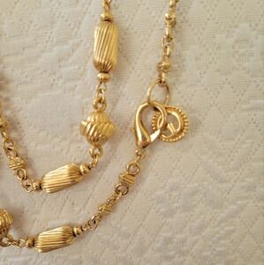 St. John Gold Long Necklace